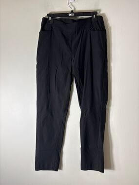 Slim-sation Black Elastic Waist Pull On Slacks Sz 10